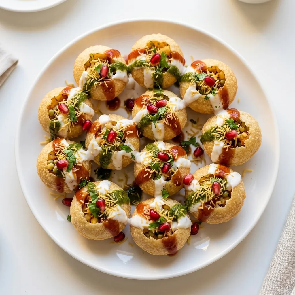 Pani Puri (Golgappa) at Bikaner Sweets And Restaurant Calgary